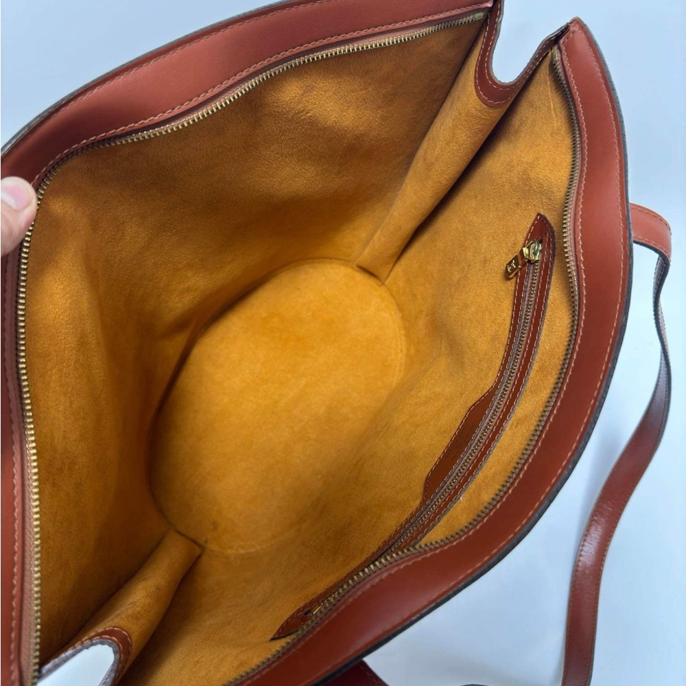 LOUIS VUITTON Brown Epi Saint Jacques Tote Handbag 🤎EUC - Picture 10 of 11